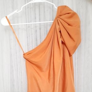 The Limited one shoulder blouse